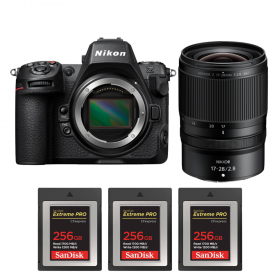 Nikon Z8 + Z 17-28mm f/2.8 + 3 SanDisk 256GB Extreme PRO CFexpress Type B-1