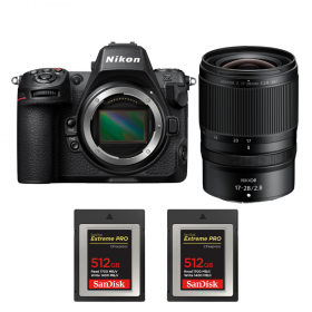 Nikon Z8 + Z 17-28mm f/2.8 + 2 SanDisk 512GB Extreme PRO CFexpress Type B-1