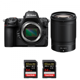 Nikon Z8 + Z 85mm f/1.8 S + 2 SanDisk 64GB Extreme PRO UHS-II SDXC 300 MB/s-1