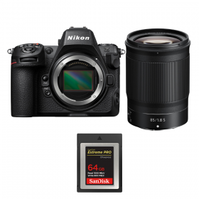 Nikon Z8 + Z 85mm f/1.8 S + 1 SanDisk 64GB Extreme PRO CFexpress Type B-1