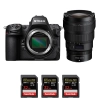 Nikon Z8 + Z 14-24mm f/2.8 S + 3 SanDisk 32GB Extreme PRO UHS-II SDXC 300 MB/s - Appareil Photo Hybride Plein Format|MCZ DIRECT