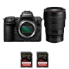 Nikon Z8 + Z 14-24mm f/2.8 S + 2 SanDisk 128GB Extreme PRO UHS-II SDXC 300 MB/s - Appareil Photo Hybride Plein Format|MCZ DIRECT