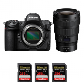 Nikon Z8 + Z 14-24mm f/2.8 S + 3 SanDisk 256GB Extreme PRO UHS-II SDXC 300 MB/s-1