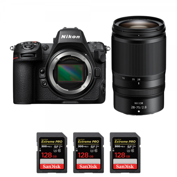 Nikon Z8 + Z 28-75mm f/2.8 + 3 SanDisk 128GB Extreme PRO UHS-II SDXC 300 MB/s-1