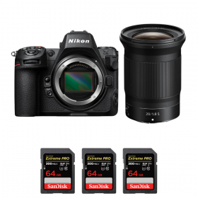 Nikon Z8 + Z 20mm f/1.8 S + 3 SanDisk 64GB Extreme PRO UHS-II SDXC 300 MB/s-1