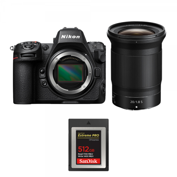 Nikon Z8 + Z 20mm f/1.8 S + 1 SanDisk 512GB Extreme PRO CFexpress Type B - Appareil Photo Hybride Plein Format Nikon APPAREIL PHOTO HYBRIDE 3 620,00 € MCZ DIRECT