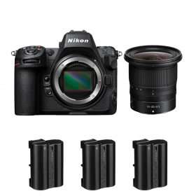 Nikon Z8 + Z 14-30mm f/4 S + 3 Nikon EN-EL15c-1