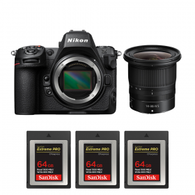 Nikon Z8 + Z 14-30mm f/4 S + 3 SanDisk 64GB Extreme PRO CFexpress Type B-1