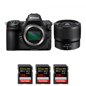 Nikon Z8 + Z MC 50mm f/2.8 Macro + 3 SanDisk 128GB Extreme PRO UHS-II SDXC 300 MB/s-1