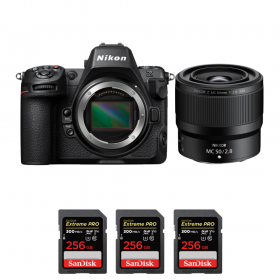 Nikon Z8 + Z MC 50mm f/2.8 Macro + 3 SanDisk 256GB Extreme PRO UHS-II SDXC 300 MB/s-1