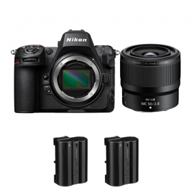 Nikon Z8 + Z MC 50mm f/2.8 Macro + 2 Nikon EN-EL15c-1