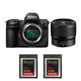 Nikon Z8 + Z MC 50mm f/2.8 Macro + 2 SanDisk 64GB Extreme PRO CFexpress Type B-1