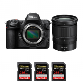 Nikon Z8 + Z 24-70mm f/4 S + 3 SanDisk 256GB Extreme PRO UHS-II SDXC 300 MB/s-1