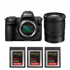 Nikon Z8 + Z 24-70mm f/4 S + 3 SanDisk 64GB Extreme PRO CFexpress Type B-1