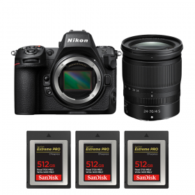 Nikon Z8 + Z 24-70mm f/4 S + 3 SanDisk 512GB Extreme PRO CFexpress Type B-1