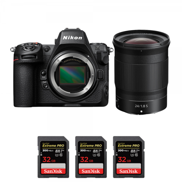 Nikon Z8 + Z 24mm f/1.8 S + 3 SanDisk 32GB Extreme PRO UHS-II SDXC 300 MB/s-1