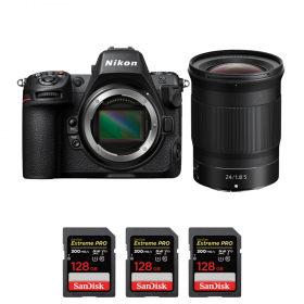 Nikon Z8 + Z 24mm f/1.8 S + 3 SanDisk 128GB Extreme PRO UHS-II SDXC 300 MB/s-1