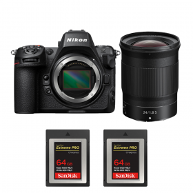 Nikon Z8 + Z 24mm f/1.8 S + 2 SanDisk 64GB Extreme PRO CFexpress Type B-1