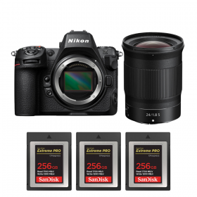 Nikon Z8 + Z 24mm f/1.8 S + 3 SanDisk 256GB Extreme PRO CFexpress Type B-1