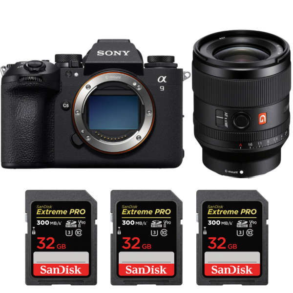 Sony A9 III + FE 35mm f/1.4 GM + 3 SanDisk 32GB Extreme PRO UHS-II SDXC 300 MB/s Sony CÁMARAS SIN ESPEJO 5.859,00 € MCZ DIRECT