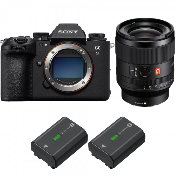 Sony A9 III + FE 35mm f/1.4 GM + 2 Sony NP-FZ100-1