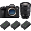 Sony A9 III + FE 24-105mm f/4 G OSS + 3 Sony NP-FZ100-1