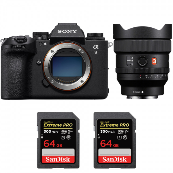 Sony A9 III + FE 14mm f/1.8 GM + 2 SanDisk 64GB Extreme PRO UHS-II SDXC 300 MB/s-1
