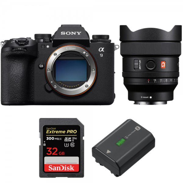 Sony A9 III + FE 14mm f/1.8 GM + 1 SanDisk 32GB Extreme PRO UHS-II SDXC 300 MB/s + 1 Sony NP-FZ100 Sony CÁMARAS SIN ESPEJO 5.710,00 € MCZ DIRECT