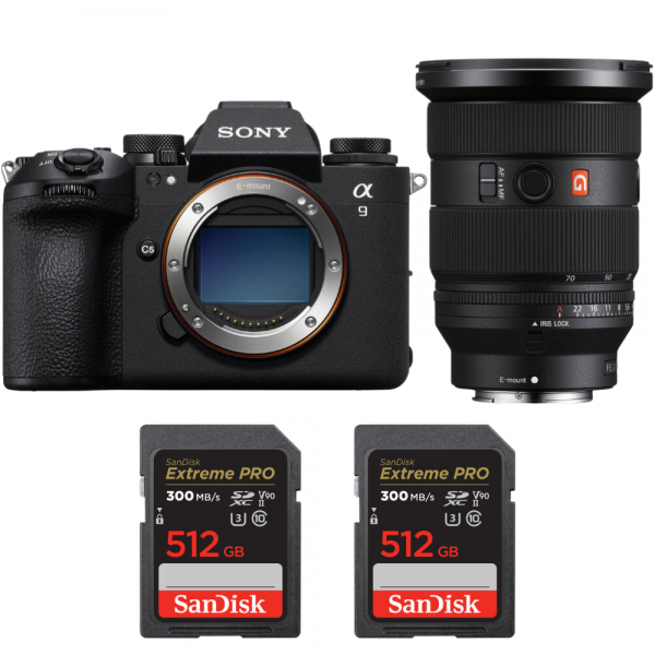 Sony A9 III + FE 24-70mm f/2.8 GM II + 2 SanDisk 512GB Extreme PRO UHS-II SDXC 300 MB/s Sony APPAREIL PHOTO HYBRIDE 7 165,00 € MCZ DIRECT