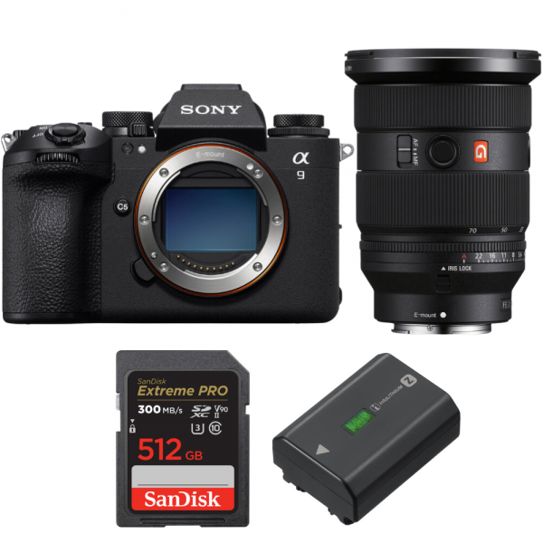 Sony A9 III + FE 24-70mm f/2.8 GM II + 1 SanDisk 512GB Extreme PRO UHS-II SDXC 300 MB/s + 1 Sony NP-FZ100 Sony CÁMARAS SIN ESPEJO 6.770,00 € MCZ DIRECT
