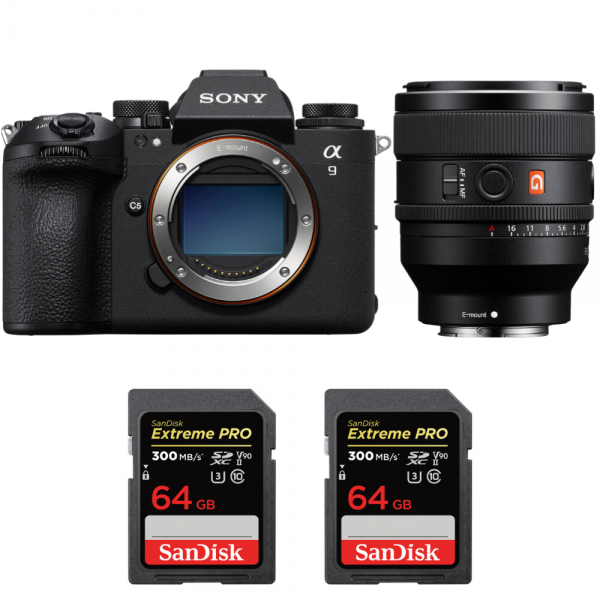 Sony A9 III + FE 50mm f/1.4 GM + 2 SanDisk 64GB Extreme PRO UHS-II SDXC 300 MB/s-1