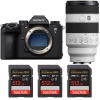 Sony A9 III + FE 70-200mm f/4 Macro G OSS II + 3 SanDisk 512GB Extreme PRO UHS-II SDXC 300 MB/s|MCZ DIRECT