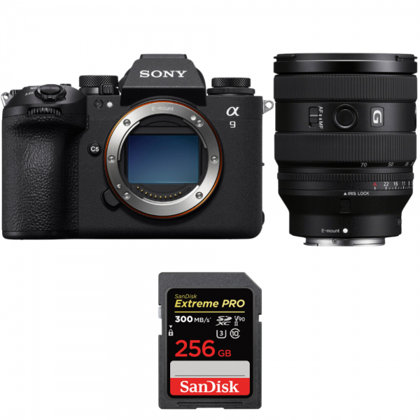 Sony A9 III + FE 20-70mm f/4 G + 1 SanDisk 256GB Extreme PRO UHS-II SDXC 300 MB/s Sony MIRRORLESS CAMERAS €5,565.00 MCZ DIRECT