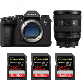 Sony A9 III + FE 20-70mm f/4 G + 3 SanDisk 256GB Extreme PRO UHS-II SDXC 300 MB/s-1