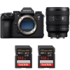 Sony A9 III + FE 24-50mm f/2.8 G + 2 SanDisk 512GB Extreme PRO UHS-II SDXC 300 MB/s|MCZ DIRECT