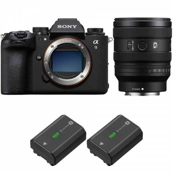 Sony A9 III + FE 24-50mm f/2.8 G + 2 Sony NP-FZ100 Sony MIRRORLESS CAMERAS €5,585.00 MCZ DIRECT