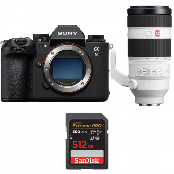 Sony A9 III + FE 100-400mm f/4.5-5.6 GM OSS + 1 SanDisk 512GB Extreme PRO UHS-II SDXC 300 MB/s Sony CÁMARAS SIN ESPEJO 6.846,00 € MCZ DIRECT