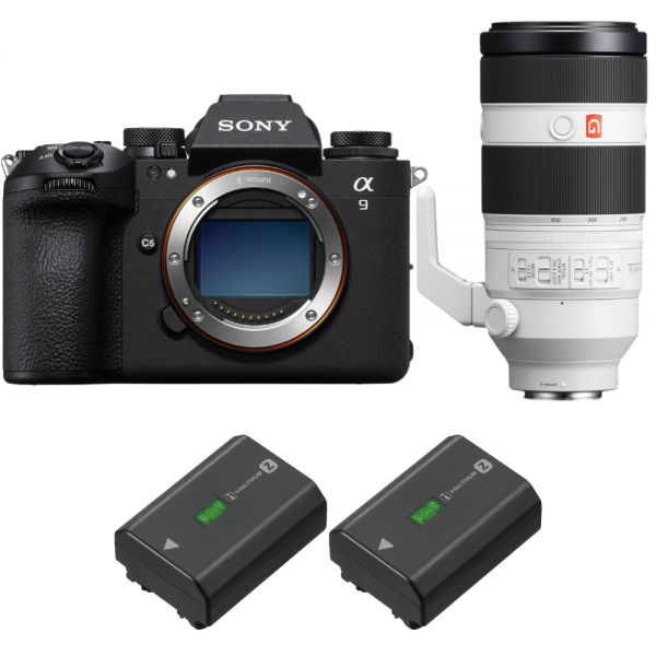 Sony A9 III + FE 100-400mm f/4.5-5.6 GM OSS + 2 Sony NP-FZ100 Sony CÁMARAS SIN ESPEJO 6.529,00 € MCZ DIRECT