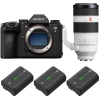 Sony A9 III + FE 100-400mm f/4.5-5.6 GM OSS + 3 Sony NP-FZ100|MCZ DIRECT