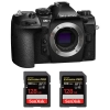 OM System OM-1 Mark II + 2 SanDisk 128GB Extreme PRO UHS-II SDXC 300 MB/s|MCZ DIRECT