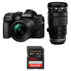 OM System OM-1 Mark II + ED 12-40mm f/2.8 Pro II + ED 40-150mm f/2.8 Pro + 1 SanDisk 512GB Extreme PRO UHS-II SDXC 300 MB/s|MCZ DIRECT OM System OM-1 Mark II + ED 12-40mm f/2.8 Pro II + ED 40-150mm f/2.8 Pro + 1 SanDisk 512GB Extreme PRO UHS-II SDXC 300 MB/s|MCZ DIRECT