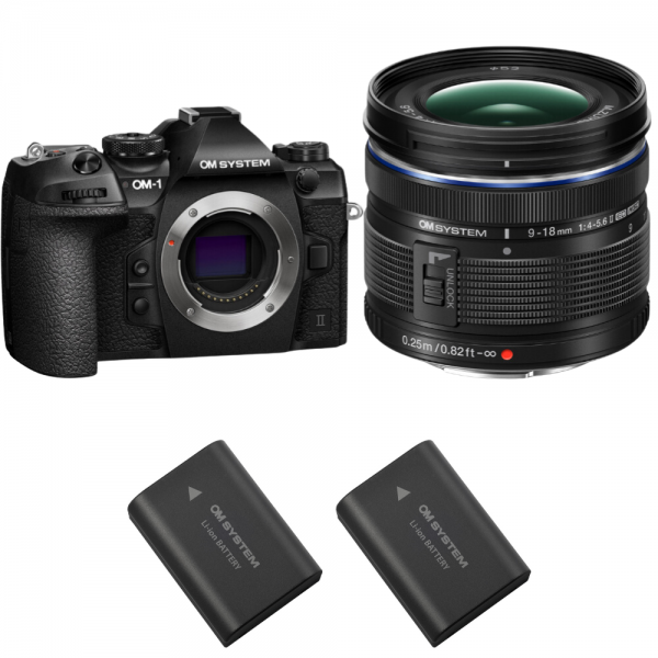 OM System OM-1 Mark II + ED 9-18mm f/4-5.6 II + 2 OM System BLX-1|MCZ DIRECT