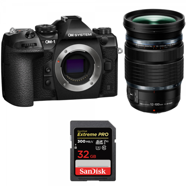OM System OM-1 Mark II + ED 12-100mm f/4 IS PRO + 1 SanDisk 32GB Extreme PRO UHS-II SDXC 300 MB/s OM SYSTEM OM SYSTEM OM-1 MARK II 2.424,00 € MCZ DIRECT