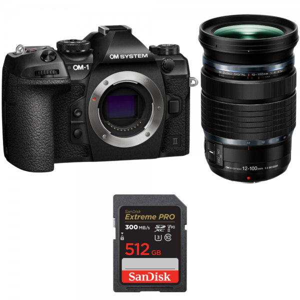 OM System OM-1 Mark II + ED 12-100mm f/4 IS PRO + 1 SanDisk 512GB Extreme PRO UHS-II SDXC 300 MB/s|MCZ DIRECT