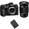 OM System OM-1 Mark II + ED 12-100mm f/4 IS PRO + 1 OM System BLX-1 OM SYSTEM OM SYSTEM OM-1 MARK II €2,441.00 MCZ DIRECT