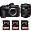 OM System OM-1 Mark II + 12-45mm F4 Pro + 3 SanDisk 256GB Extreme PRO UHS-II SDXC 300 MB/s|MCZ DIRECT OM System OM-1 Mark II + 12-45mm F4 Pro + 3 SanDisk 256GB Extreme PRO UHS-II SDXC 300 MB/s|MCZ DIRECT