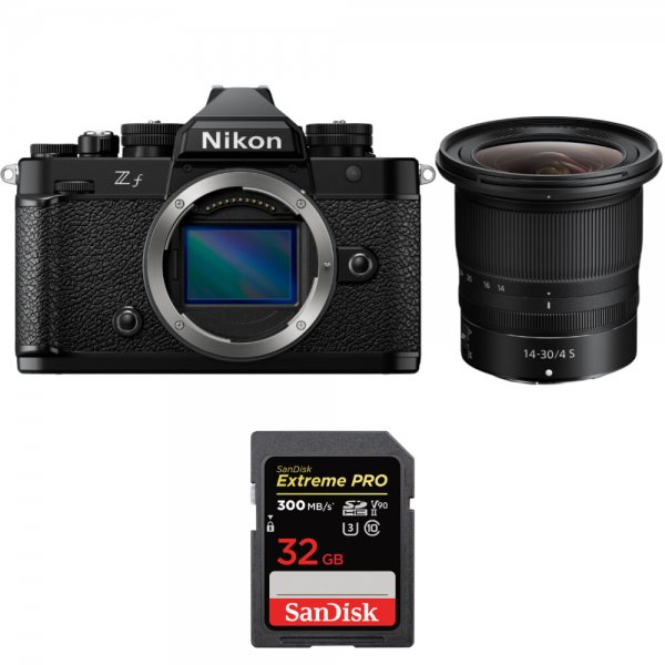 Nikon Zf + 14-30mm f/4 S + 1 SanDisk 32GB Extreme PRO UHS-II SDXC 300 MB/s Nikon APPAREIL PHOTO HYBRIDE 2 437,00 € MCZ DIRECT