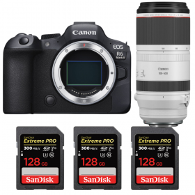 Canon EOS R6 Mark II + RF 100-500 mm f/4,5-7,1 L I - Contenido de la caja