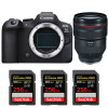 Canon EOS R6 Mark II + RF 28-70mm f/2 L USM + 3 SanDisk 256GB Extreme PRO UHS-II SDXC 300 MB/s|MCZ DIRECT