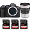 Canon EOS R6 Mark II + RF 70-200 mm f/4 L IS USM + 3 SanDisk 256GB Extreme PRO UHS-II SDXC 300 MB/s|MCZ DIRECT